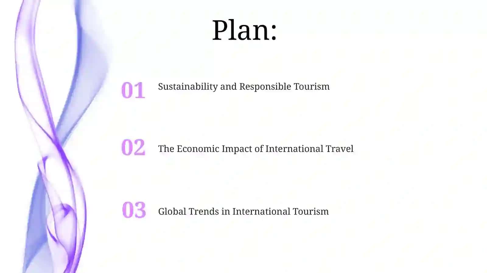 International Tourism 2