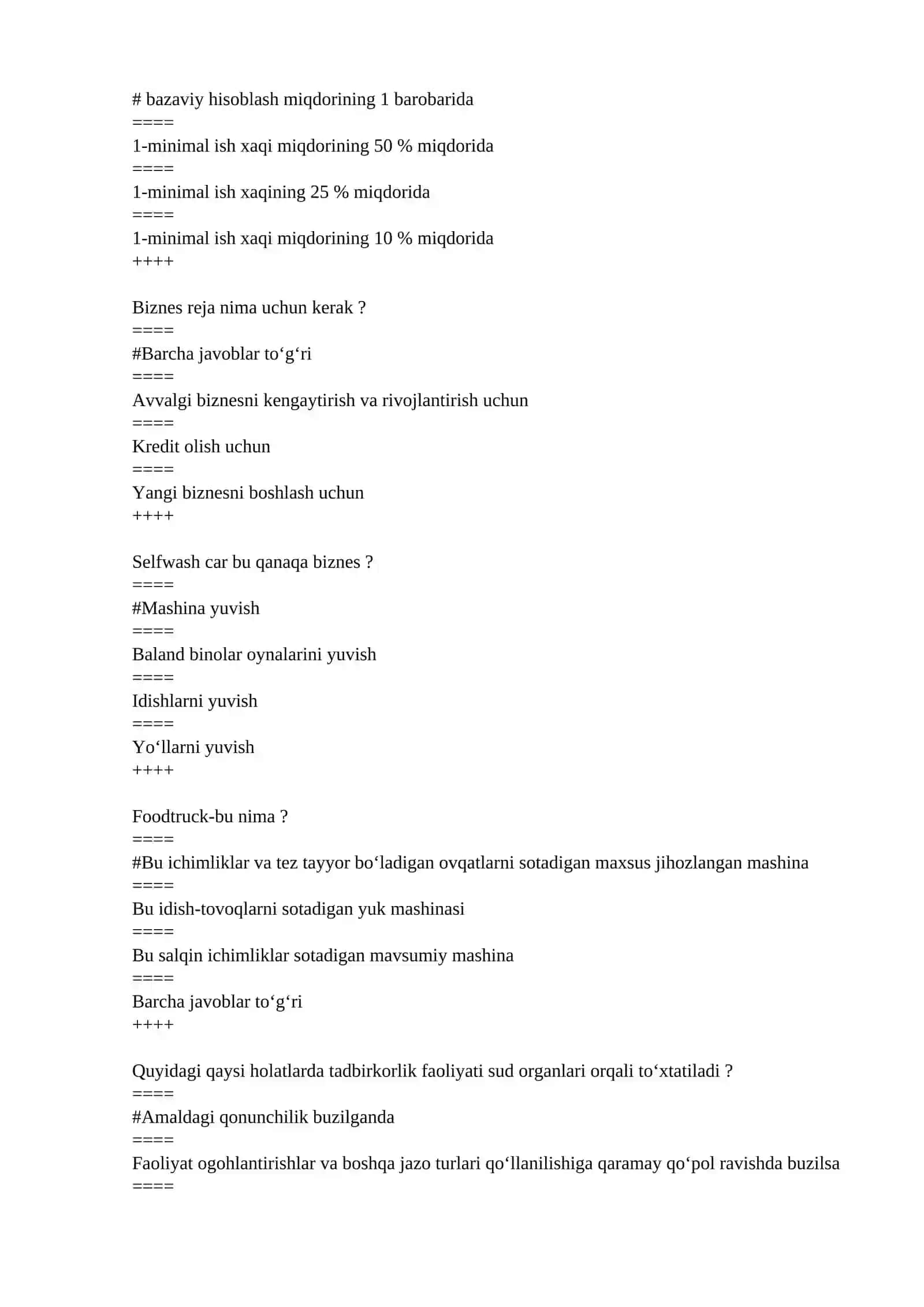 Iqtisodiy shart-sharoit 2
