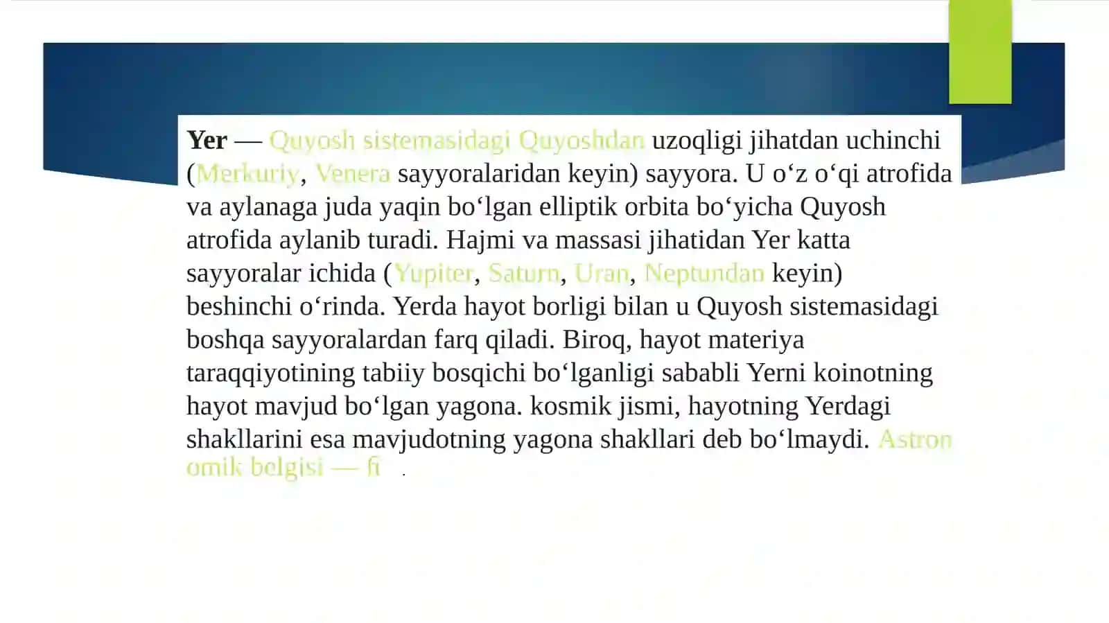 YERNING SHAKLI VA HARAKATLARI 2