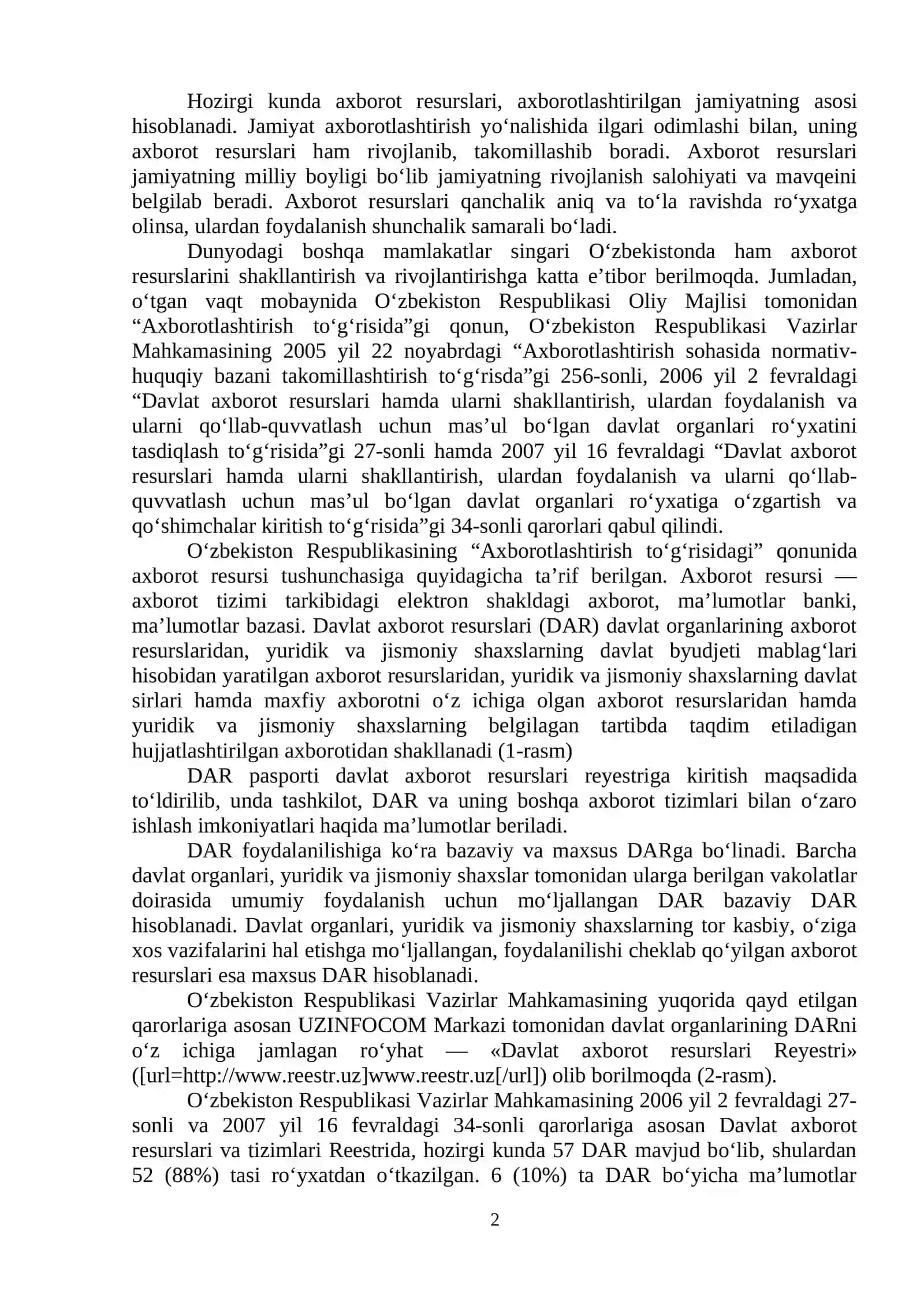 Turli global axborot resurslari bilan ishlash 2