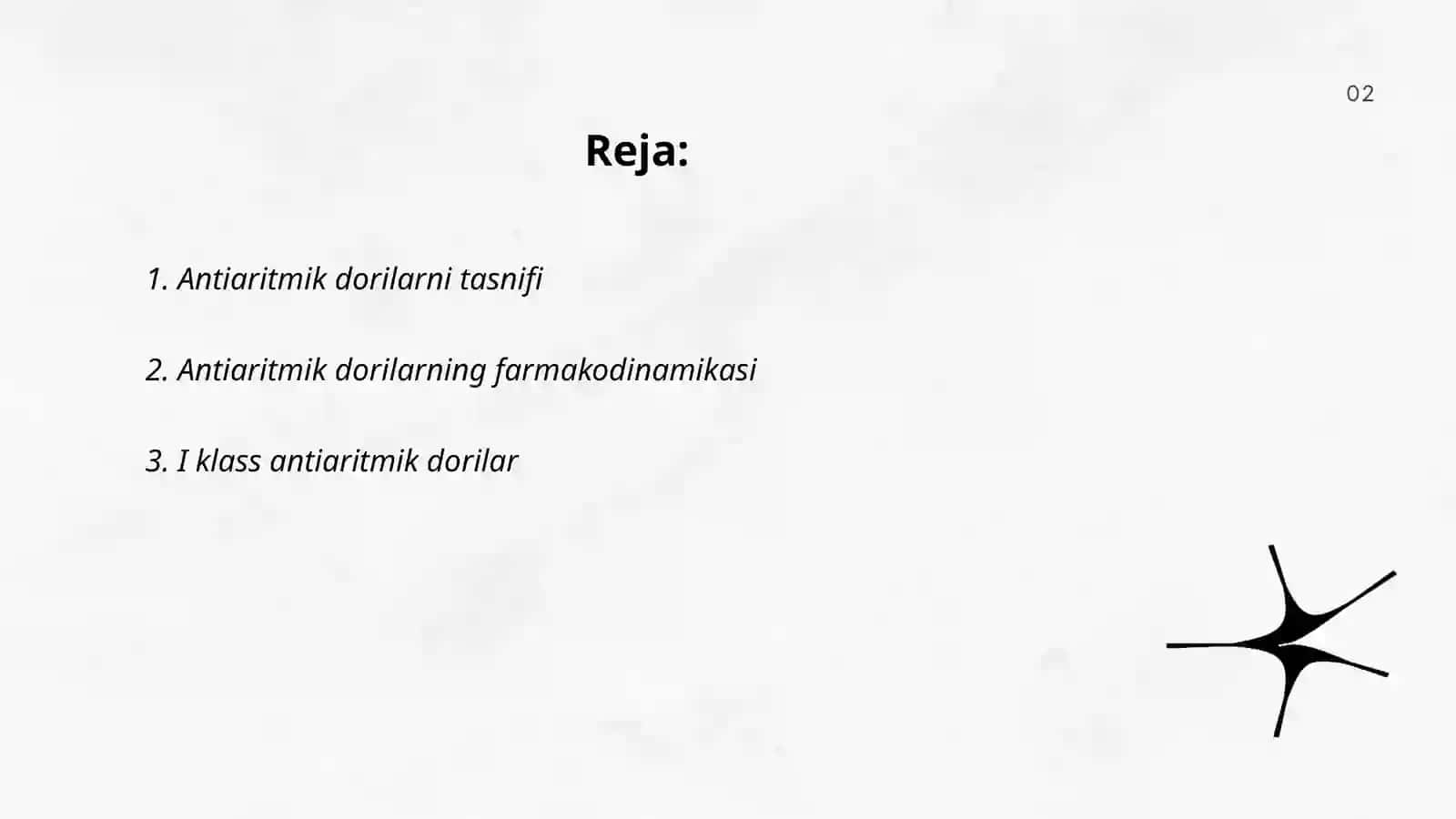 Antiaritmik dori vositalari klinik farmokologiyasi 2