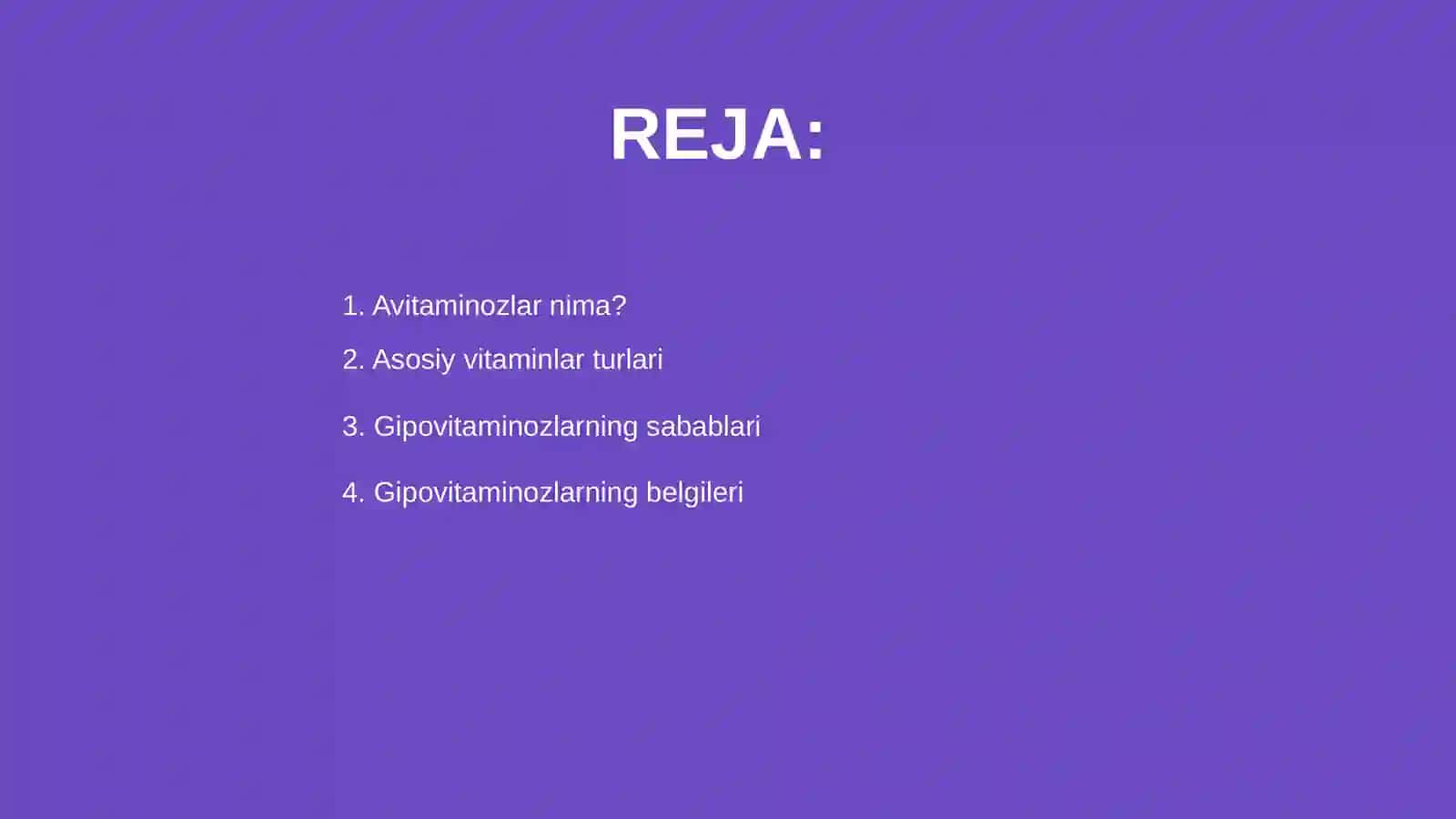 Avitaminov va Gipovitaminozlar 2