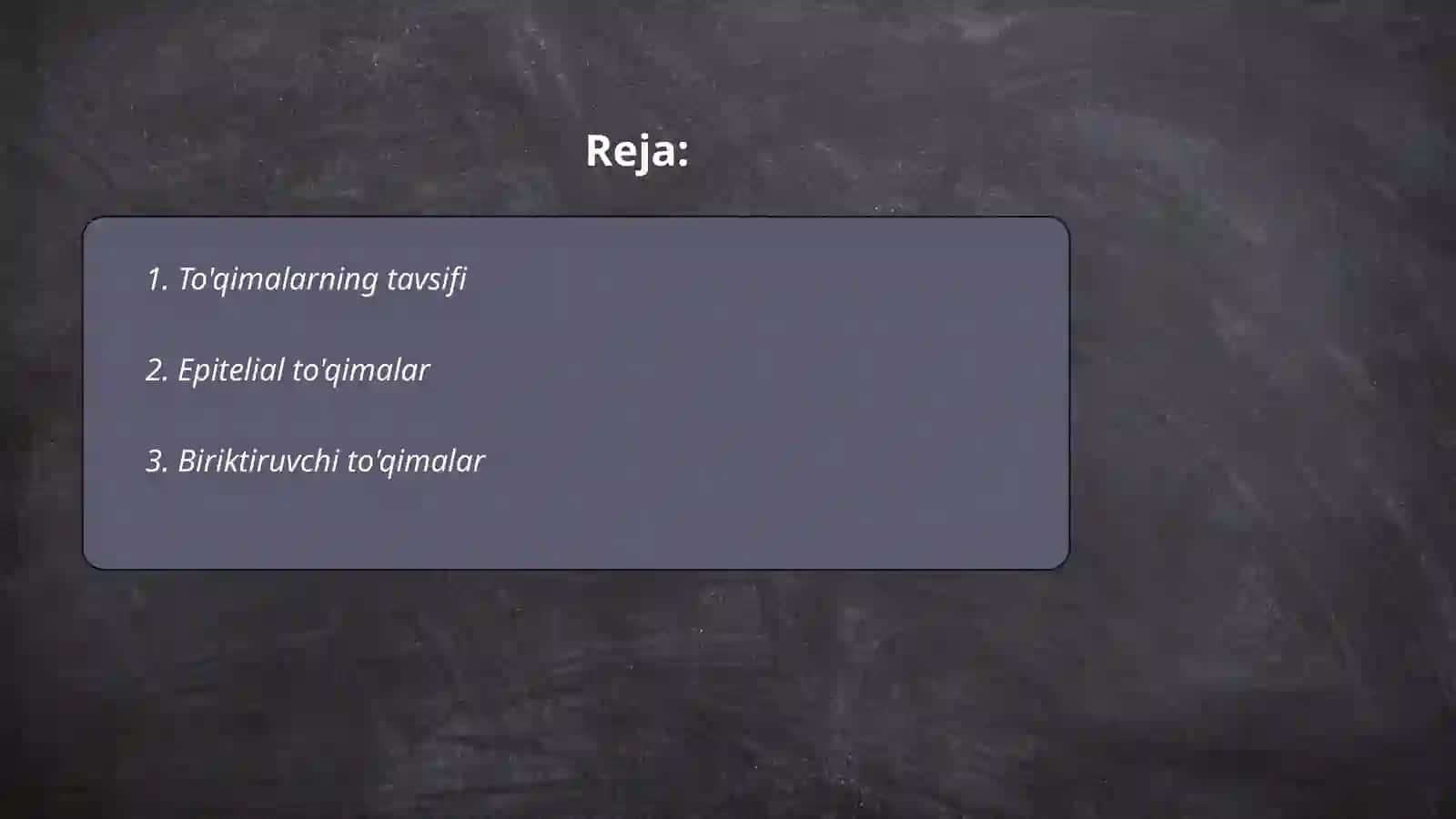 To'qimalar vu ularning turlari 2