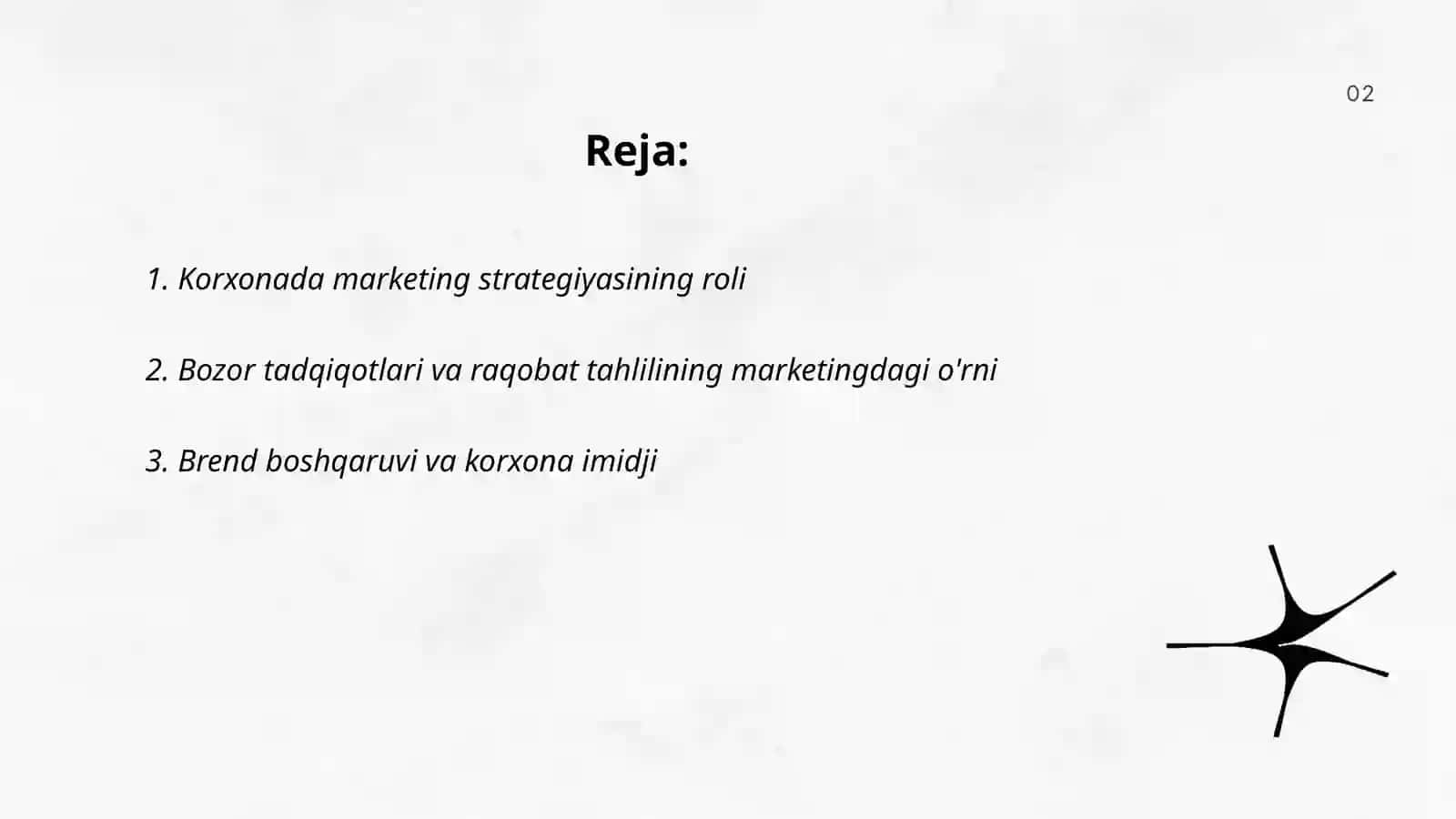 Korxonada marketing roli 2