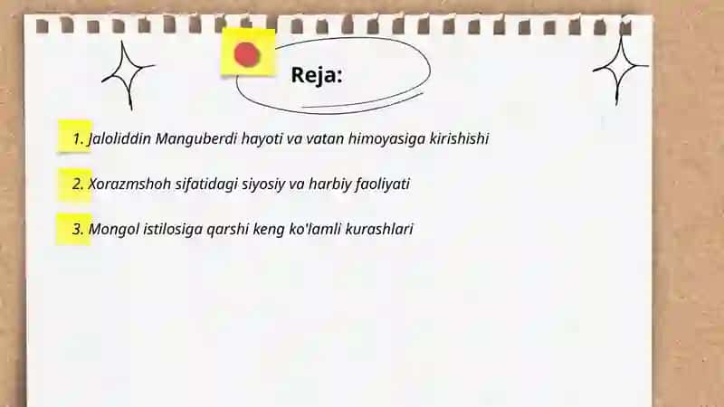 Jaloliddin Manguberdi - Vatan himoyachisi 2
