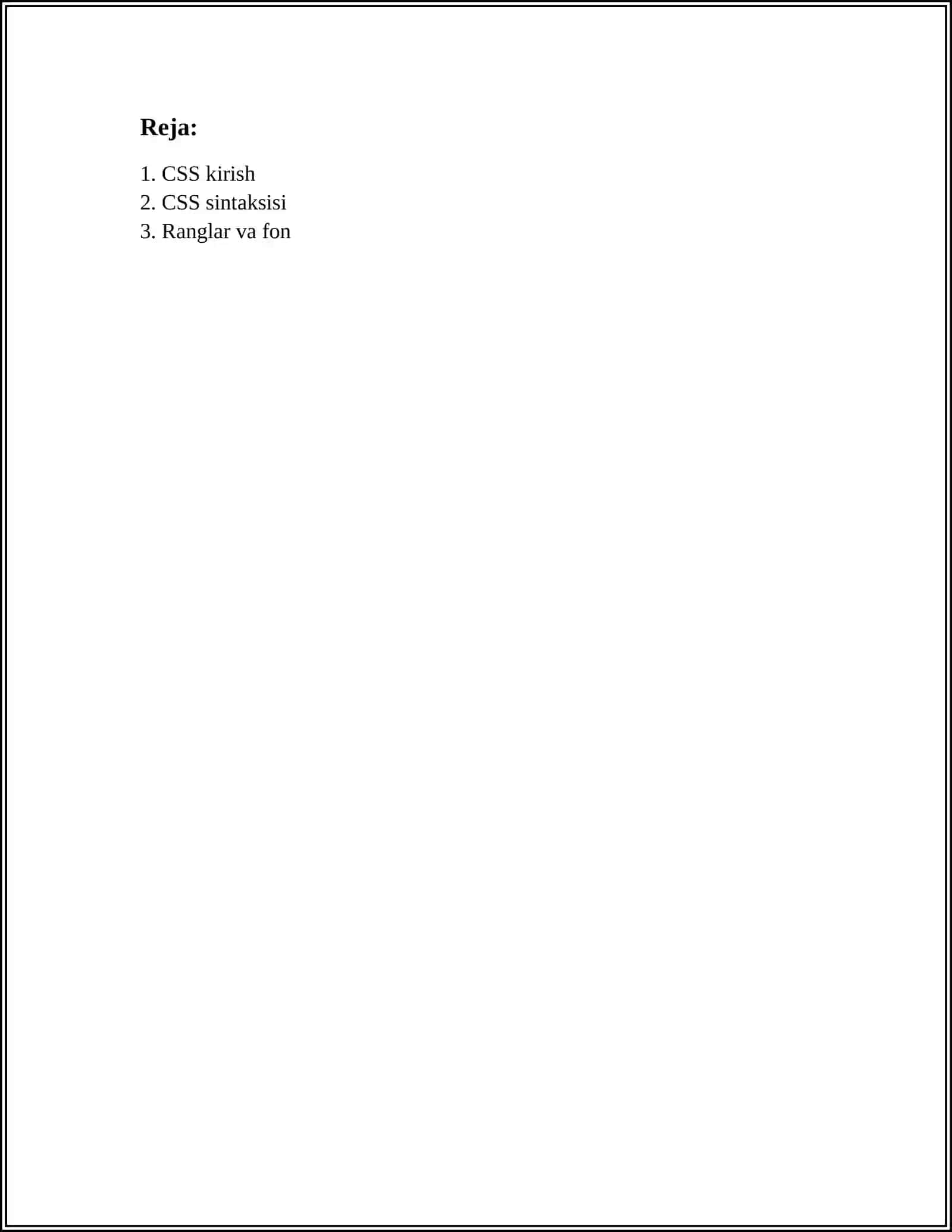 CSS DA MATNGA STIL BERISH 2