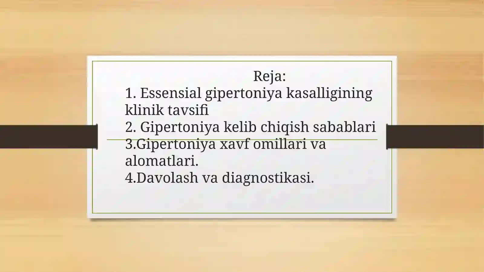 Essensial gipertoniya patogenezining zamonaviy aspektlari 2