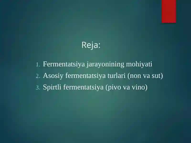Fermentatsiyajarayonlari(non,sut,pivo, vino) 2