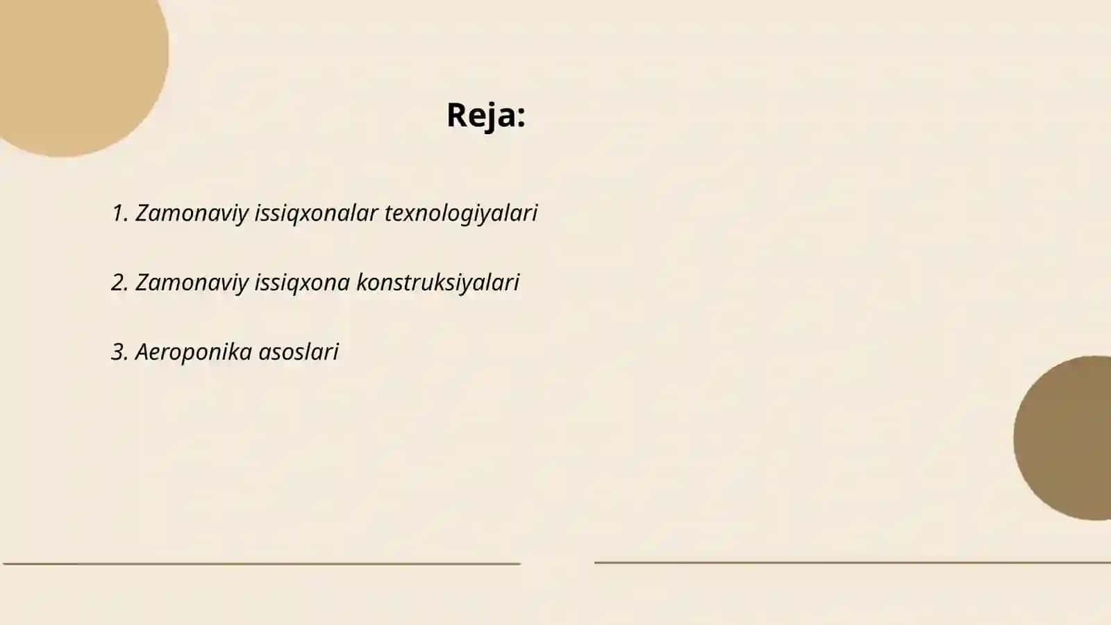 Zamonaviy issiqxona aeroponika 2