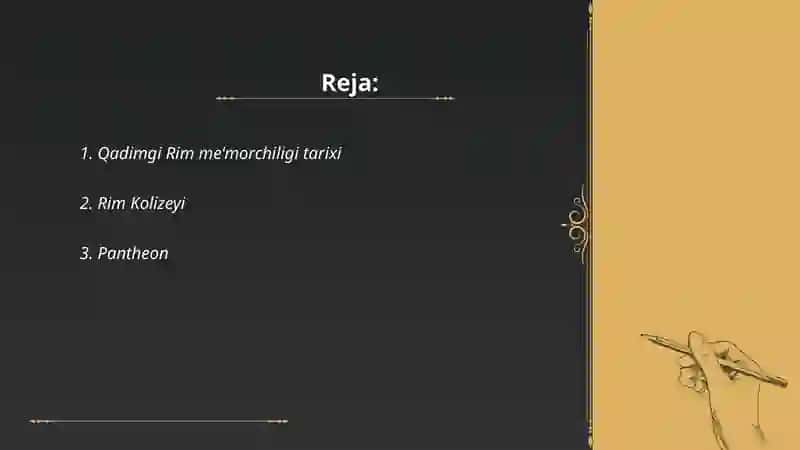 Qadimgi Rim arxitekturasi 2