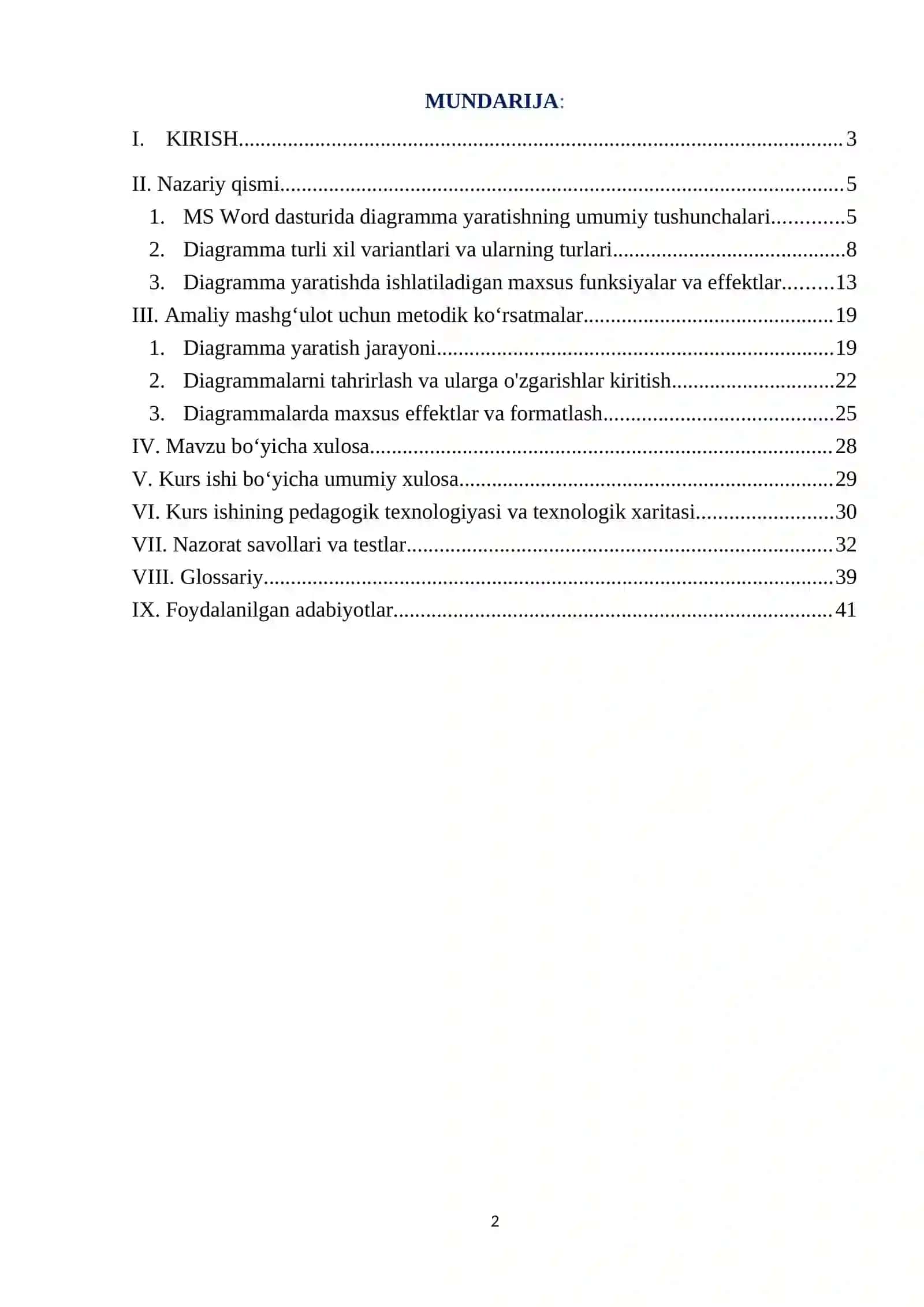Ta'limda axborot texnologiyalari 2