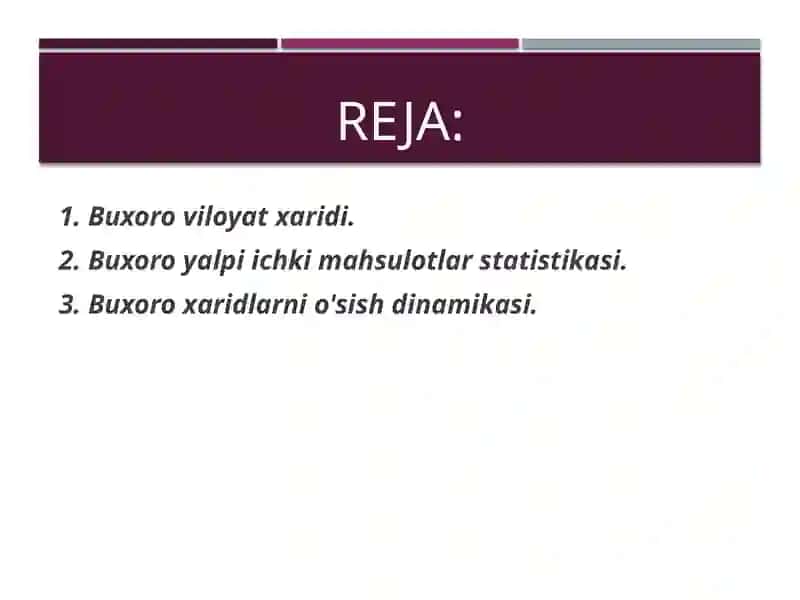 Buxoro viloyati  davlat xaridlari 2