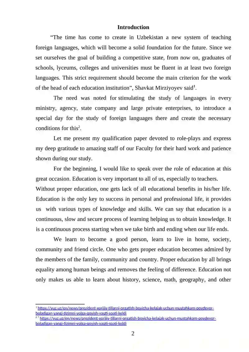 Role-play technology in developing pupils' discourse competence 2