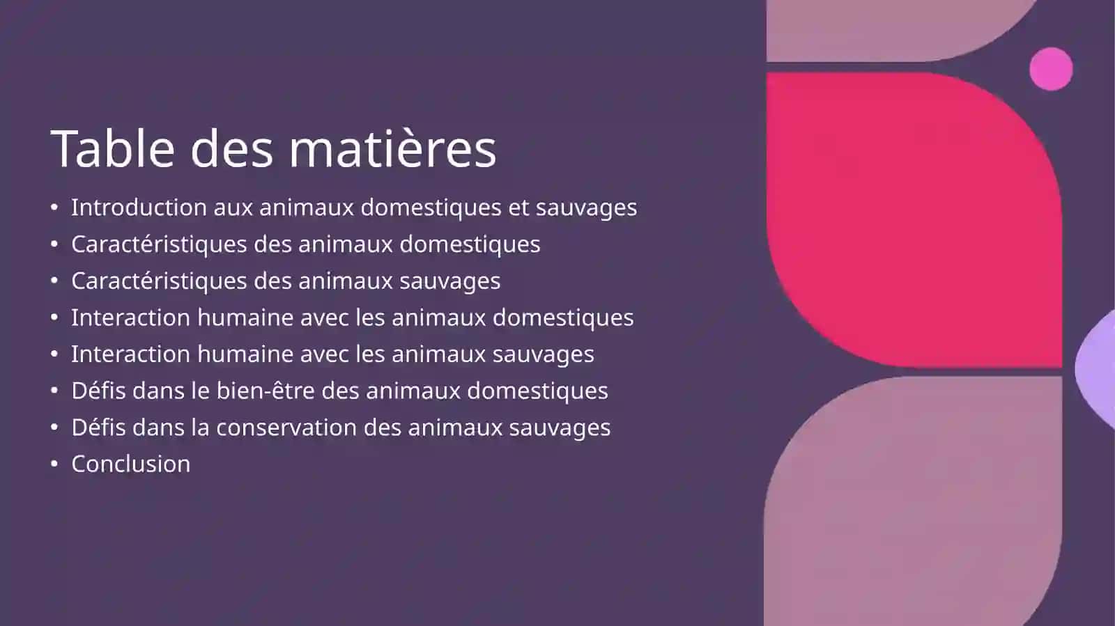 Animaux domestiques et sauvages 2