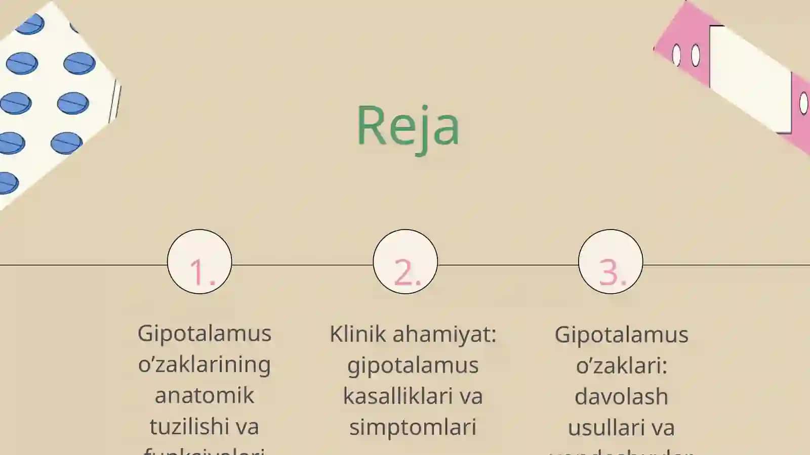 Gipotalamus o’zaklari va ularning klinik axamiyati 2