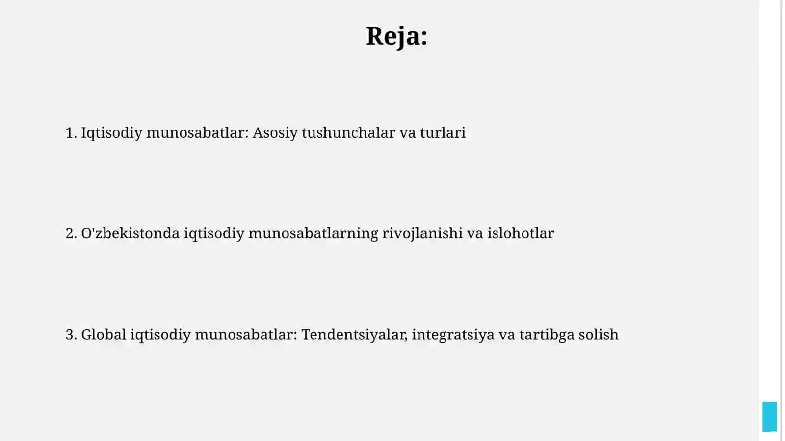 Iqtisodiy munosabatlar: Ta'rif va turlari 2