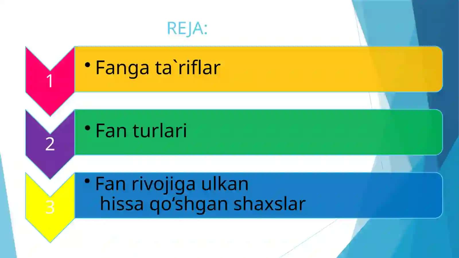 Fan bilishning maxsus shakli 2