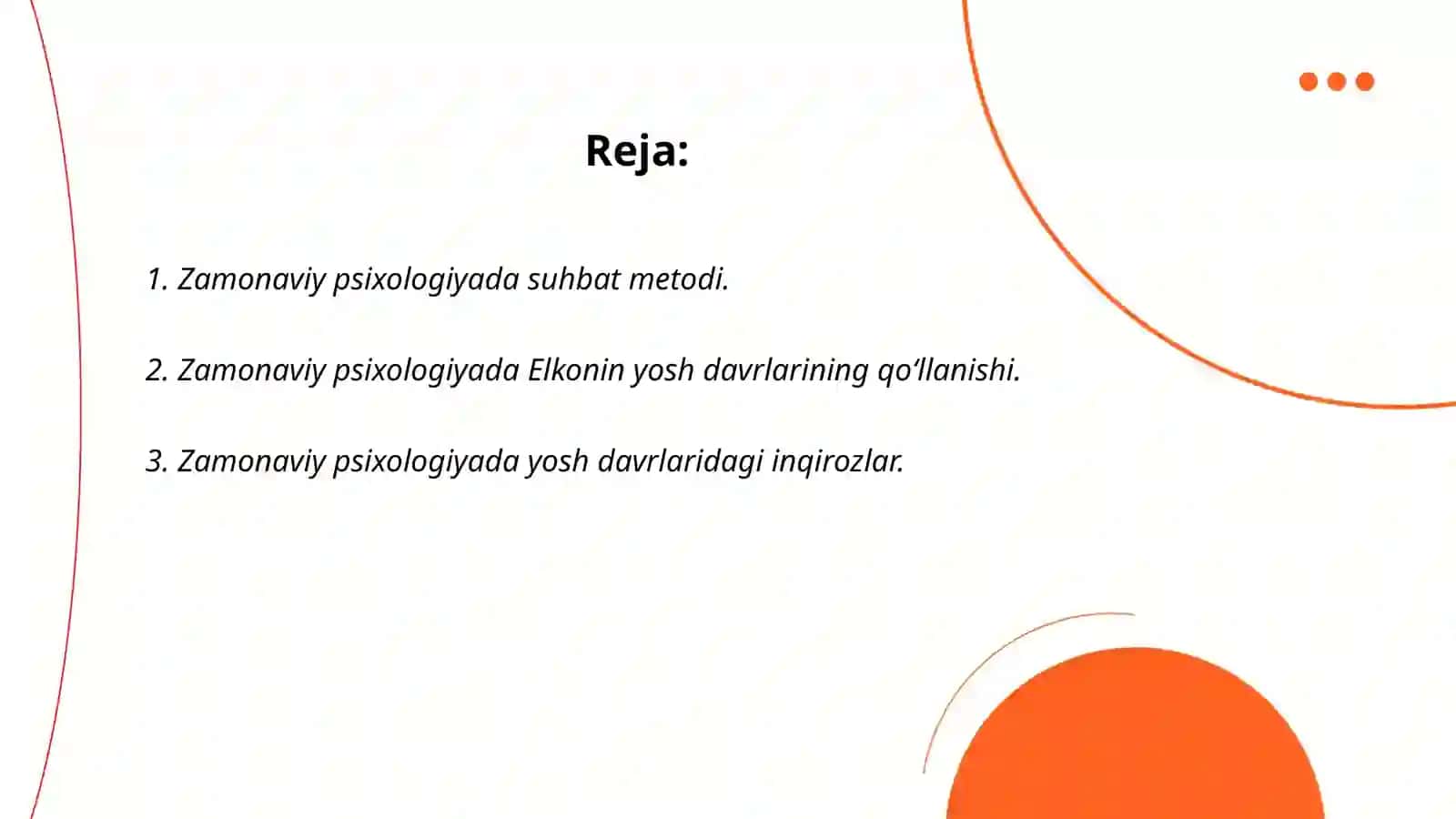 Zamonaviy psixologiyada suhbat metodi 2
