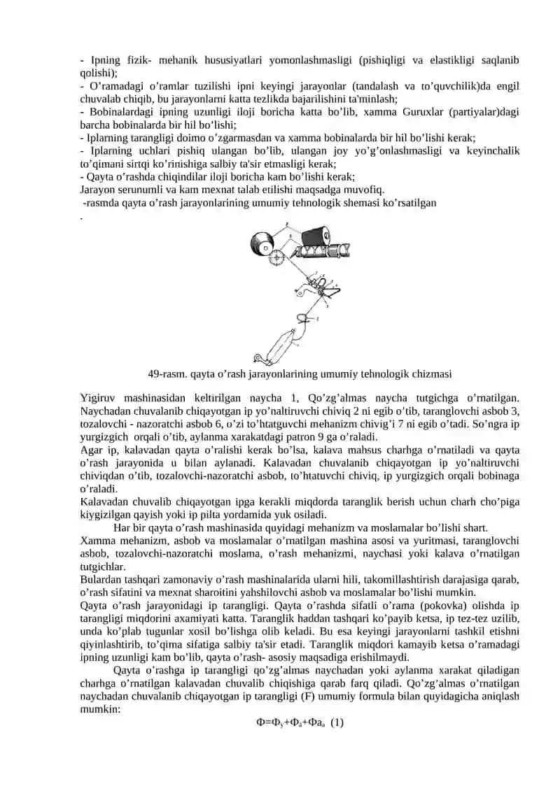 Iplarni qayta о‘rash 2