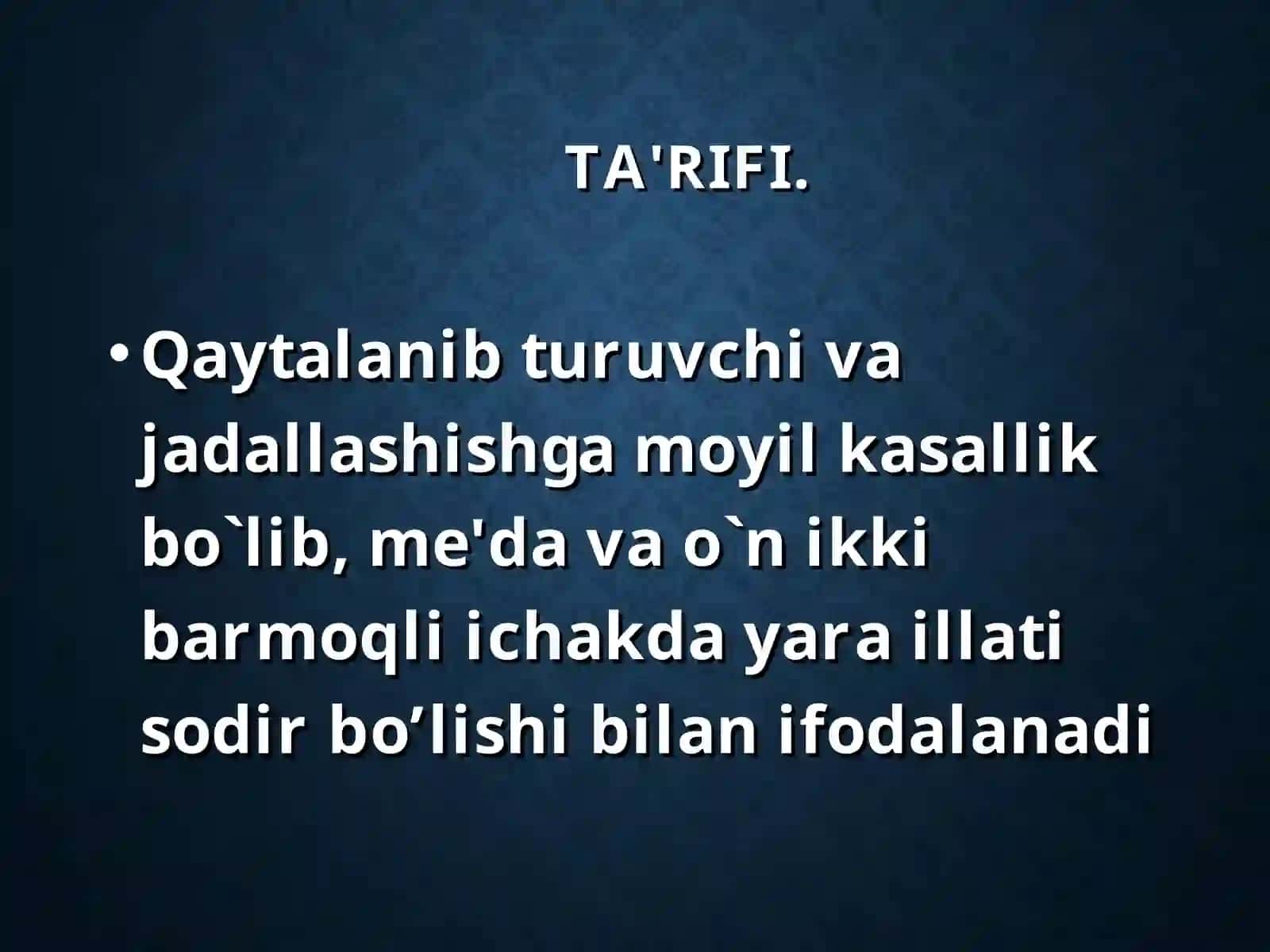 ME'DA VAO`N IKKIBARMOQLIICHAK YARAKASALLIGI 2