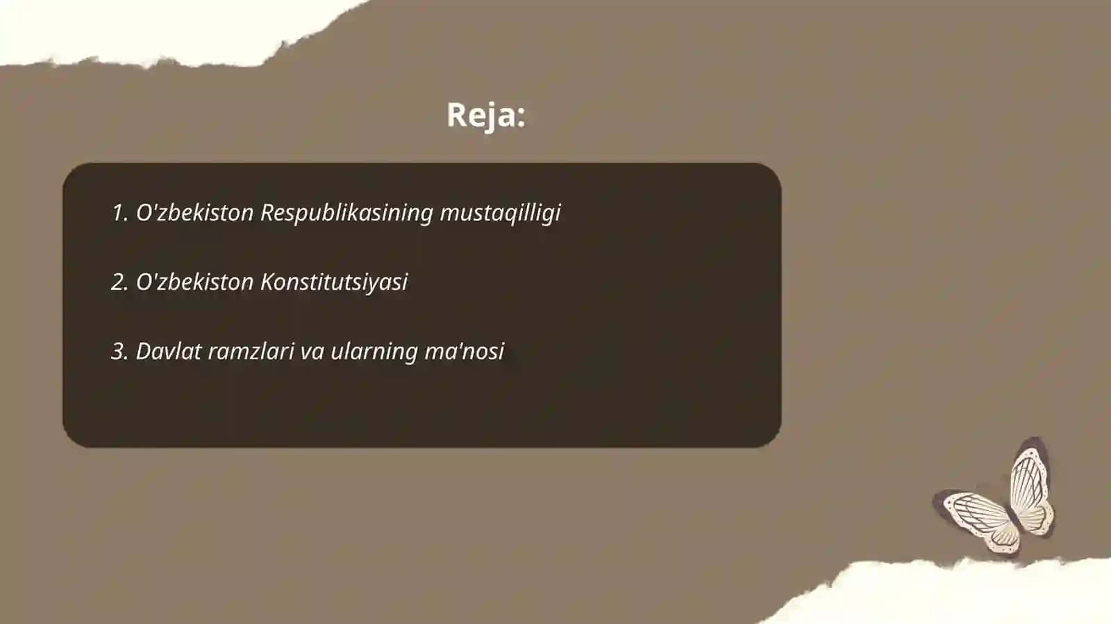O'zbekiston Respublikasi Mustaqilligi 2