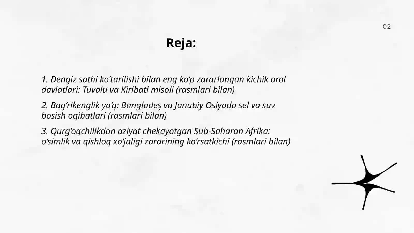 Iqlim ozgarishi kimga qimatga tushyapti 2