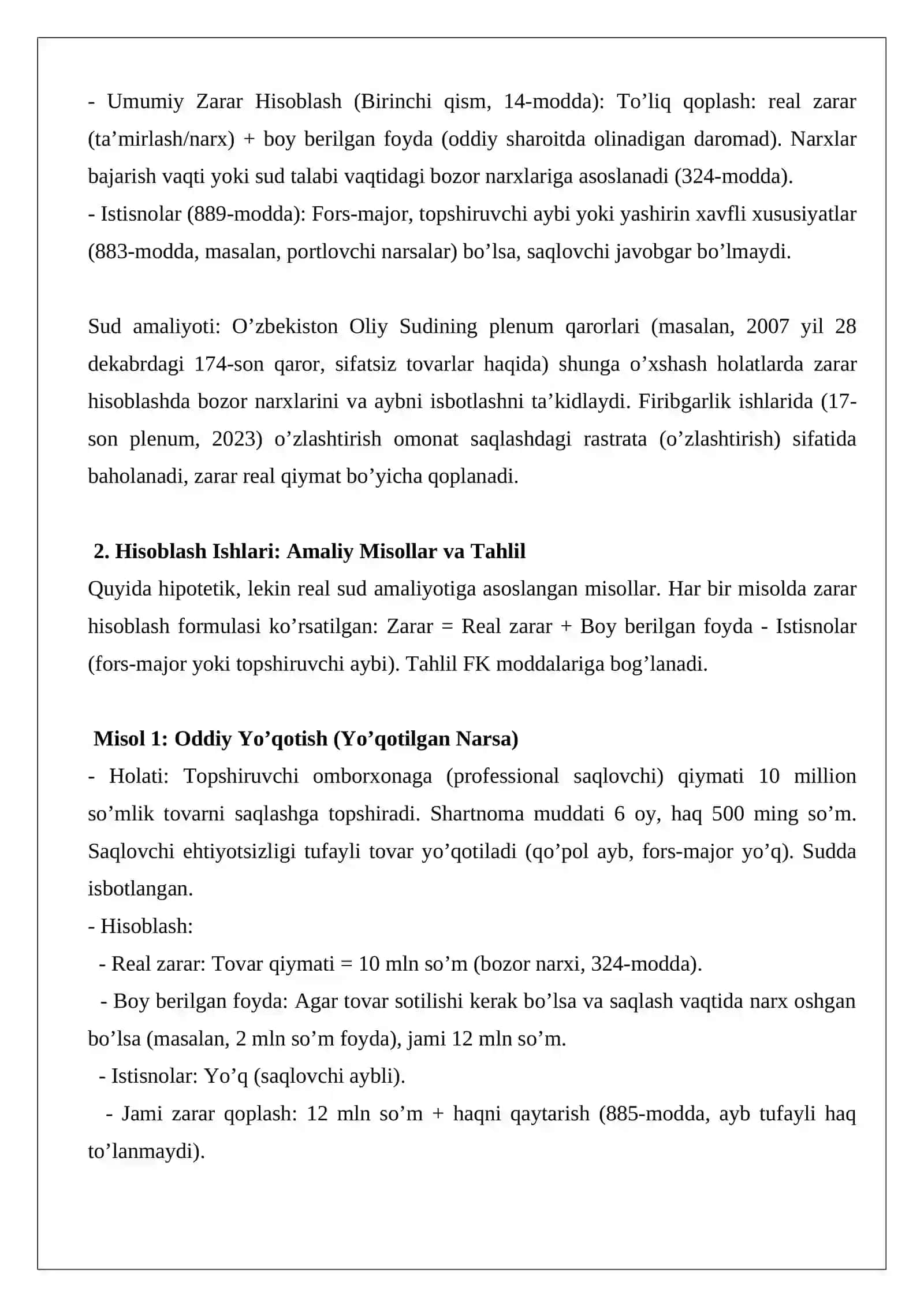 Hisoblash ishlari 2