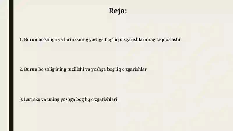Larinks va uning yoshga bog'liq o'zgarishlari 2