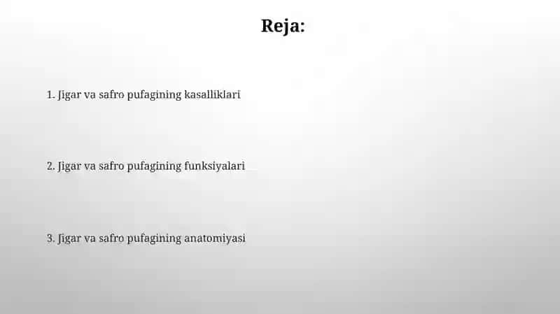 Jigar va oʻt pufagi 2