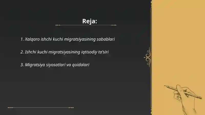 Xalqaro ishchi kuchi migratsiyasi 2
