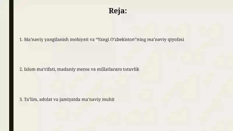 Ma'naviy Yangilanishning Mohiyati va Asosiy Tamoyillari 2