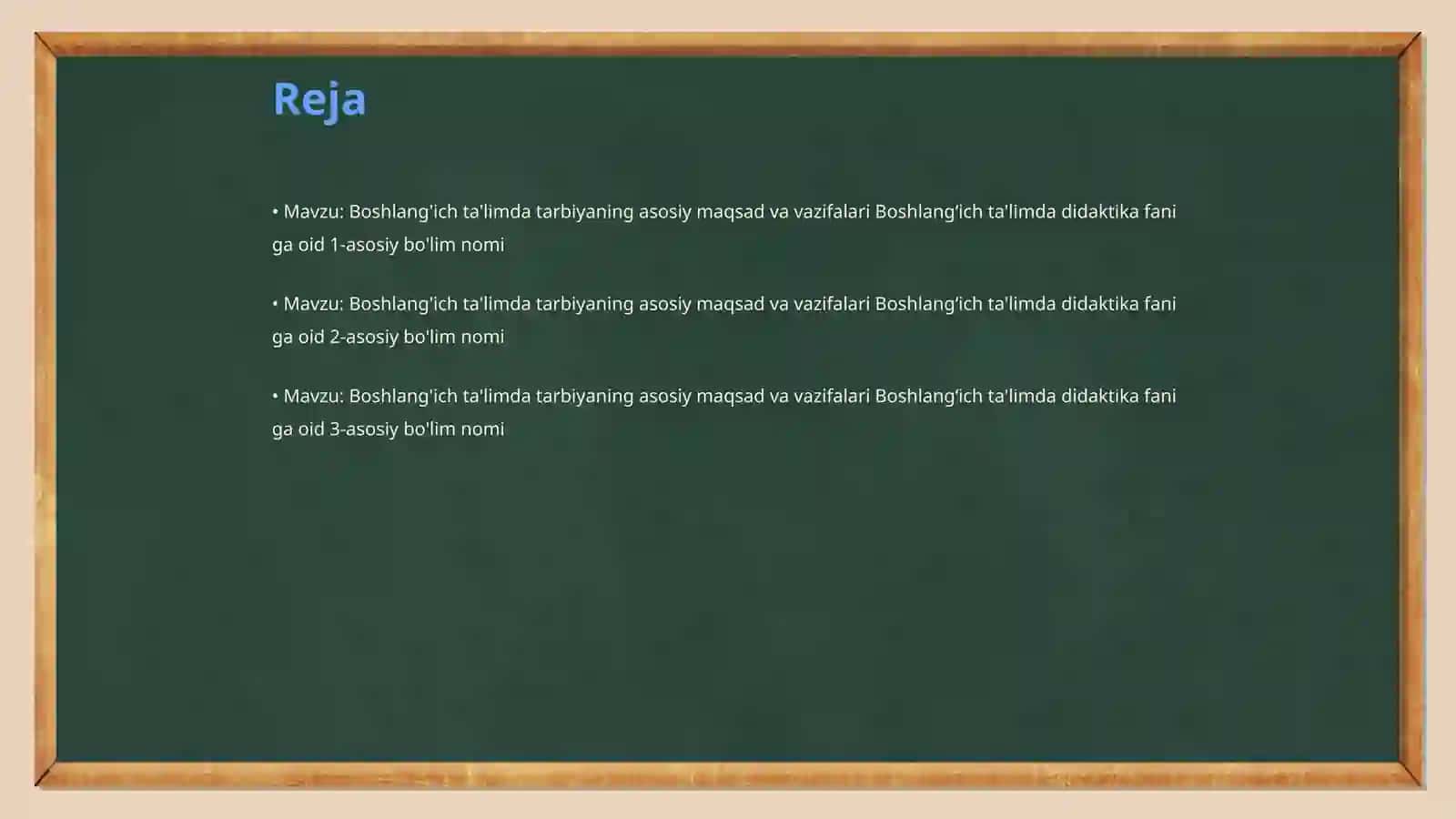 Boshlang'ich ta'limda tarbiyaning asosiy maqsad va vazifalari 2
