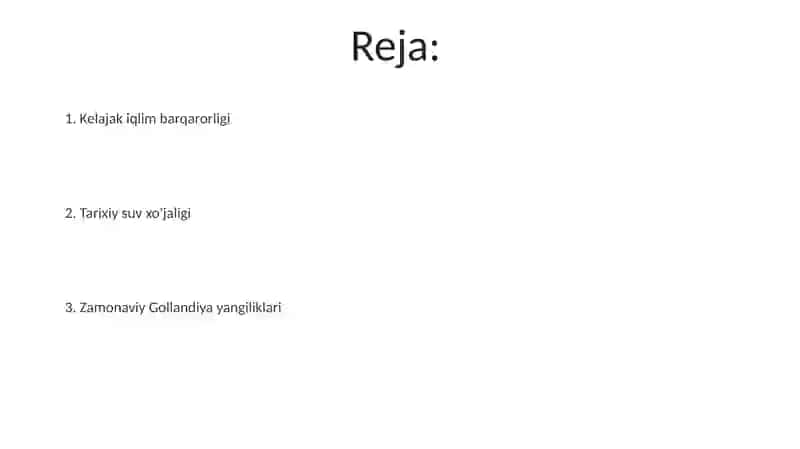 Gollandiya yangiliklari 2