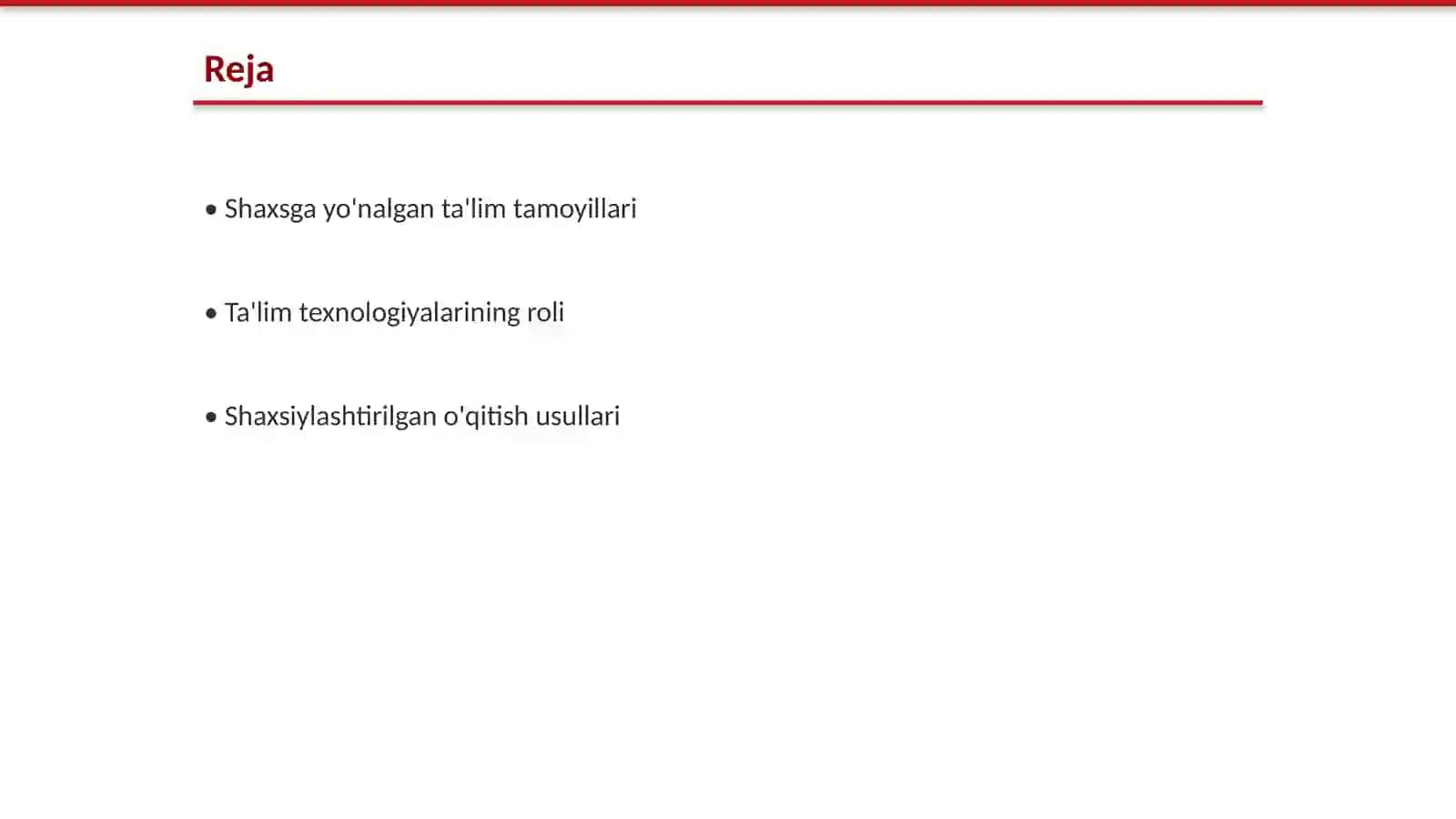 Ta'limning shaxsga yo'nalgan texnalogiyasi 2