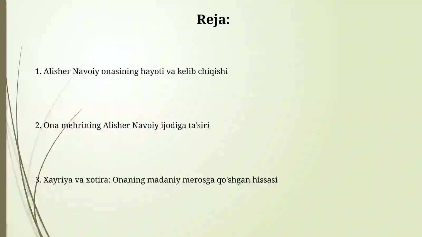 Alisher Navoiyning onasi: Hayoti va kelib chiqishi 2