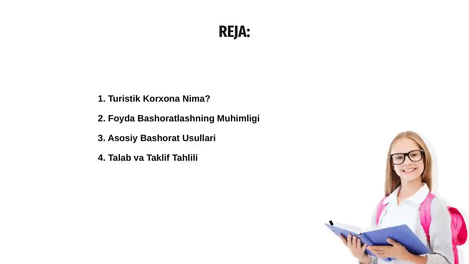 Turistik korxonada foydani bashoratlash va baholash 2