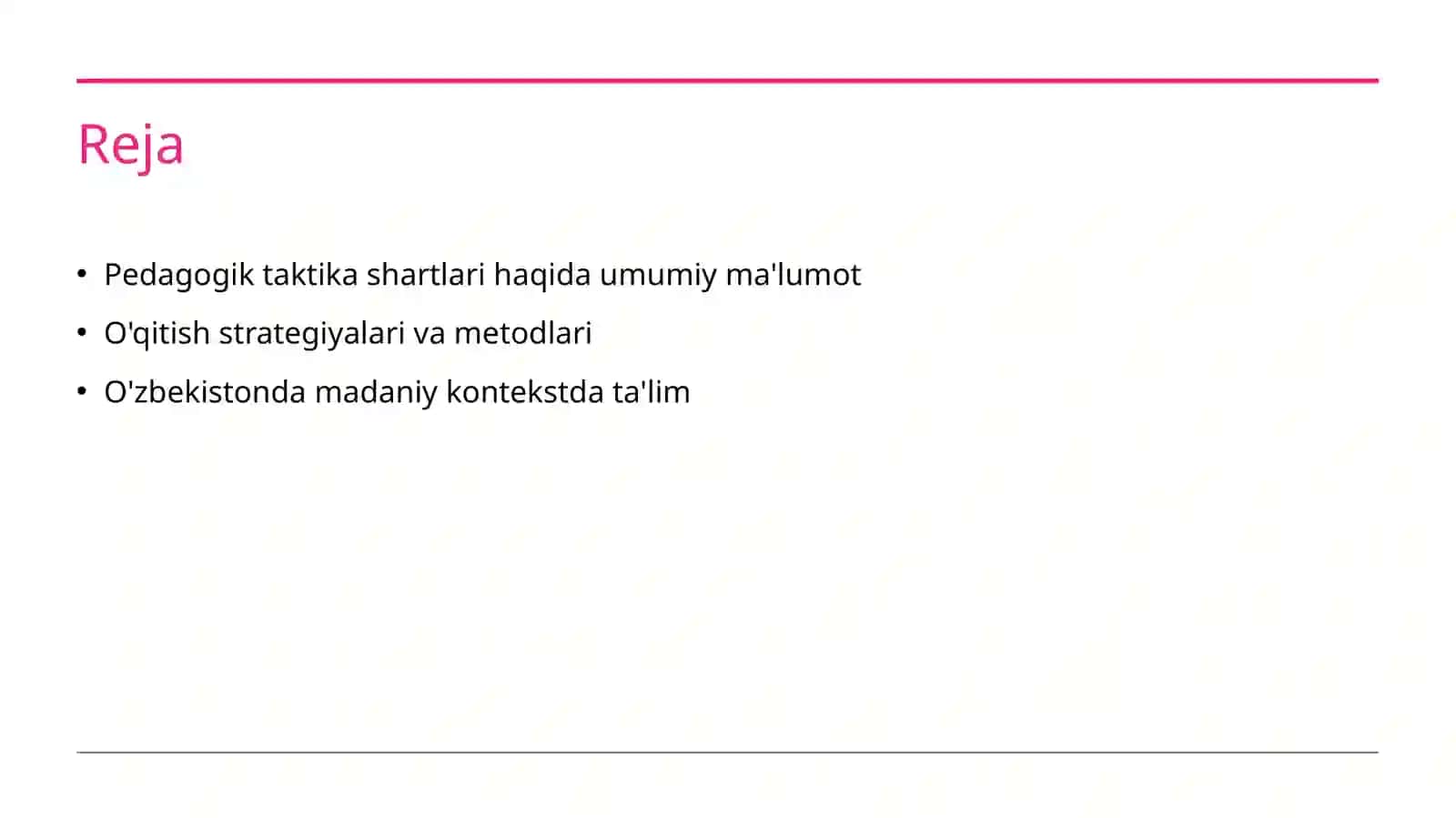 Pedagogik taktni qóllash shartlari 2