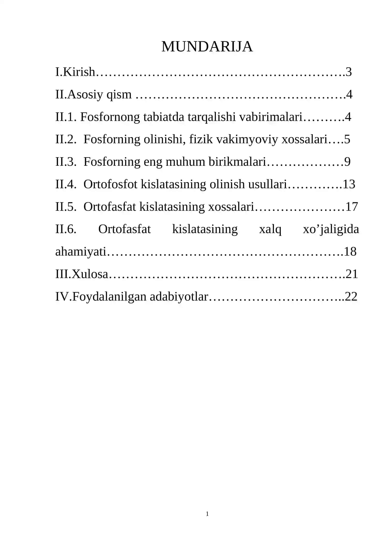ORTOFOSFAT KISLOTASINI OLINISHI VA XOSSALARI 2