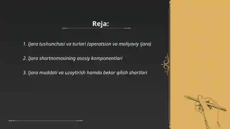 Moliyaviy hisobot fanidan 2
