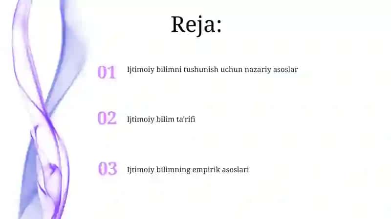 Ijtimoiy bilimning empirik asoslari 2