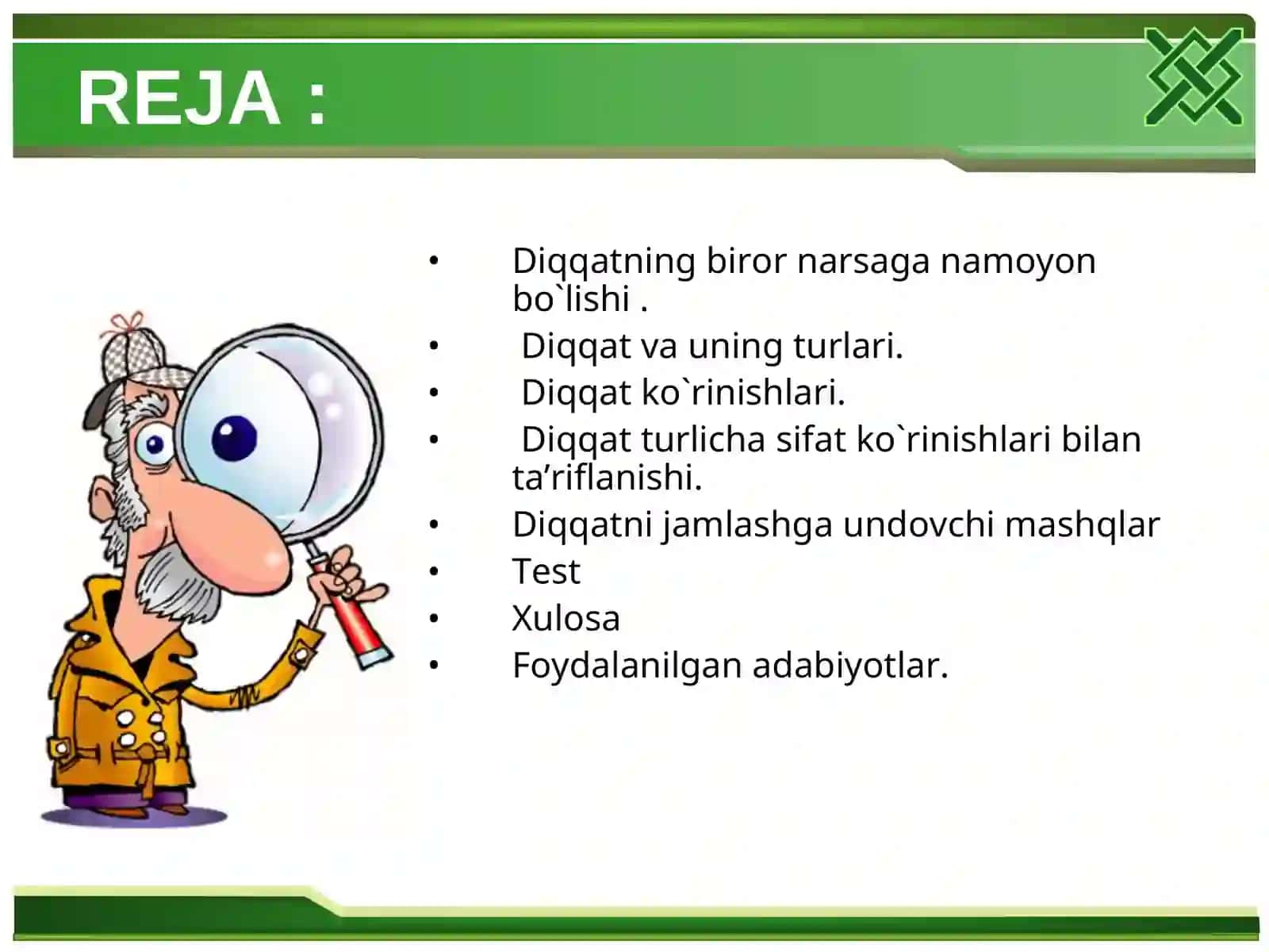 Diqqatning psixofiziologiyasi 2