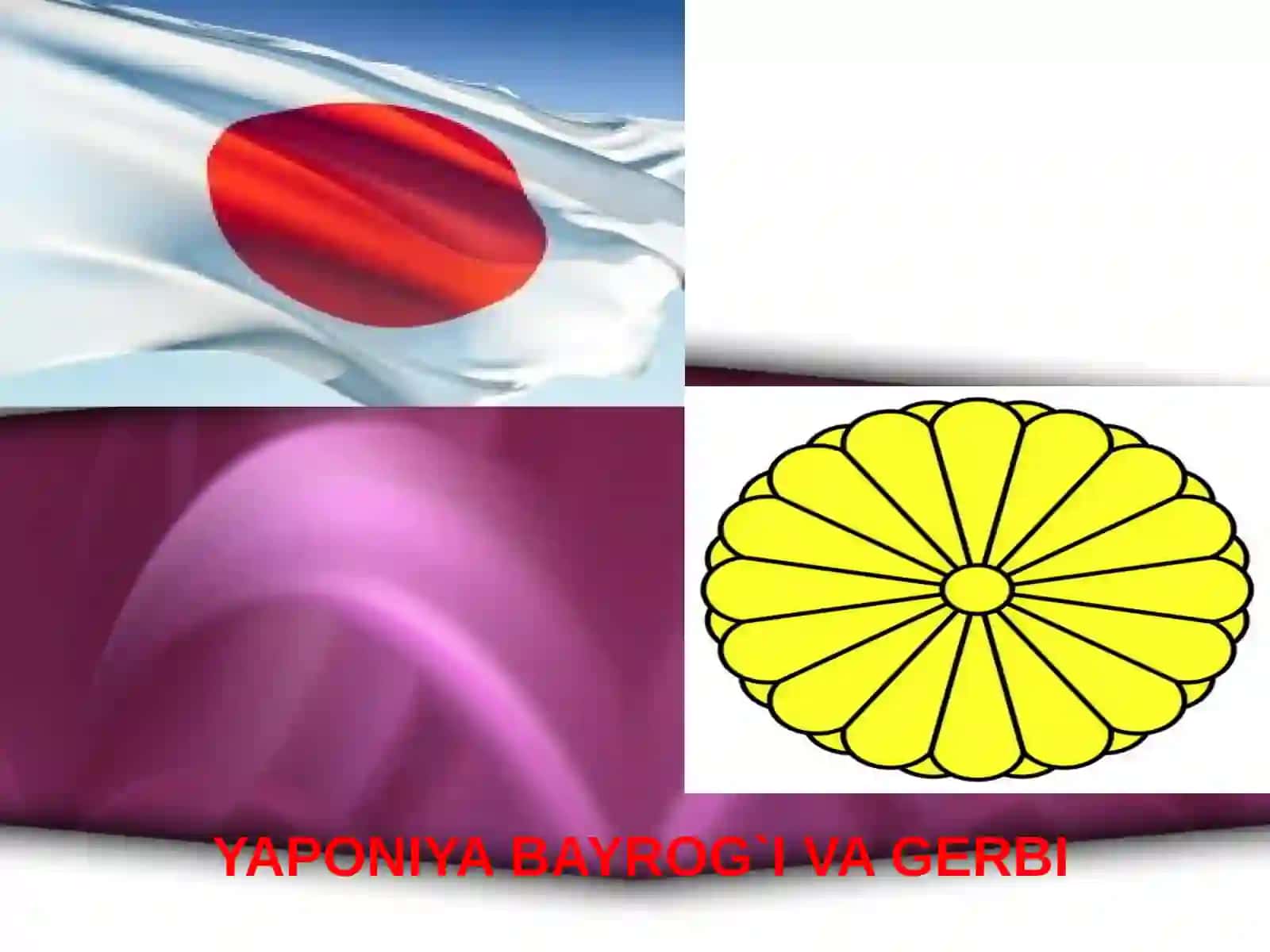 YAPONIYA BAYROG`I VA GERBI 2