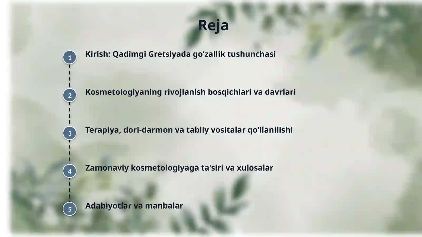 Qadimgi Gretsiyada kosmetologiyaning qoʻllanishi 2