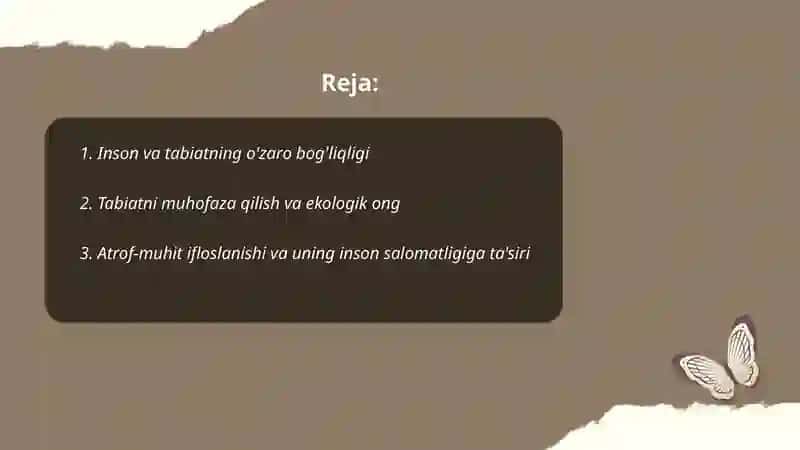 Inson va tabiat 2