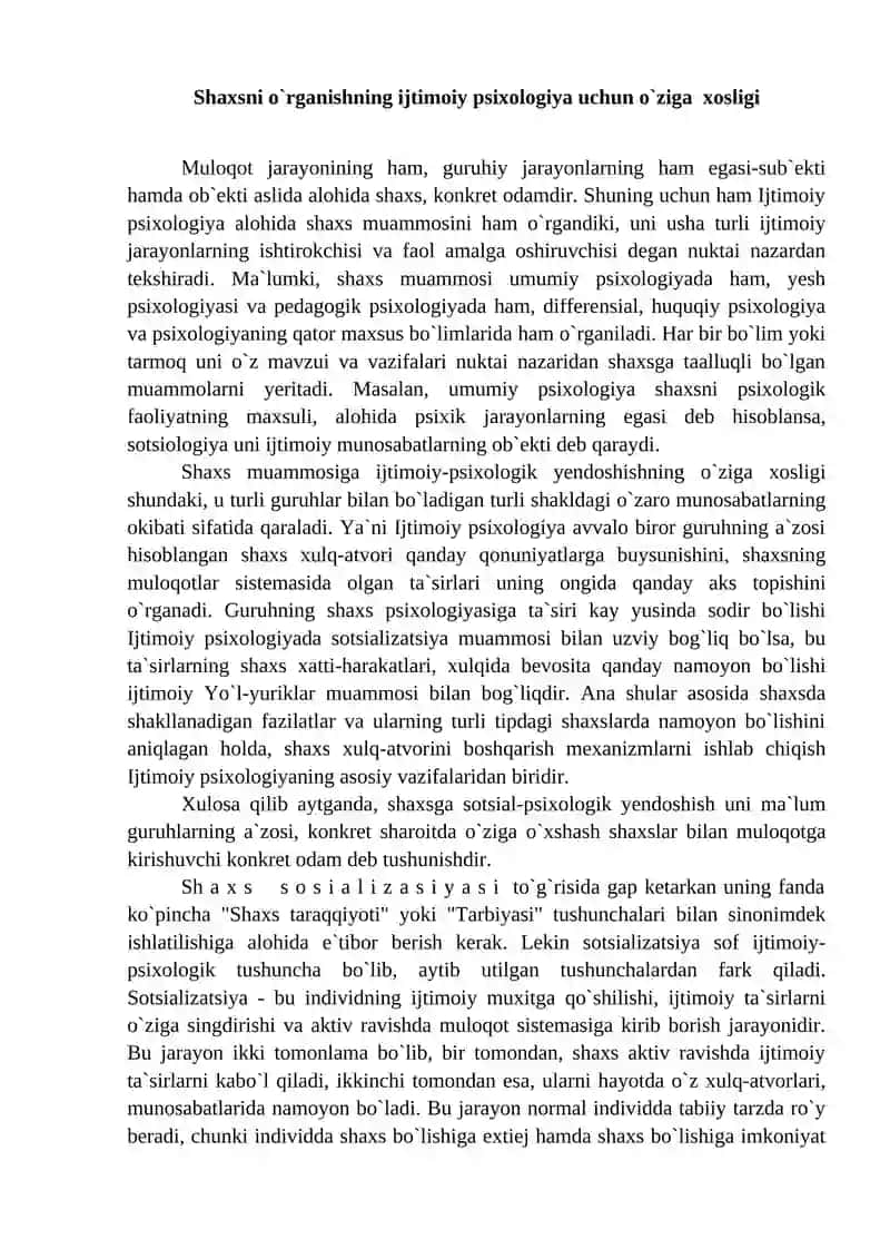 KASBIY PSIXOLOGIYADA SHAXS MUAMMOSI 2