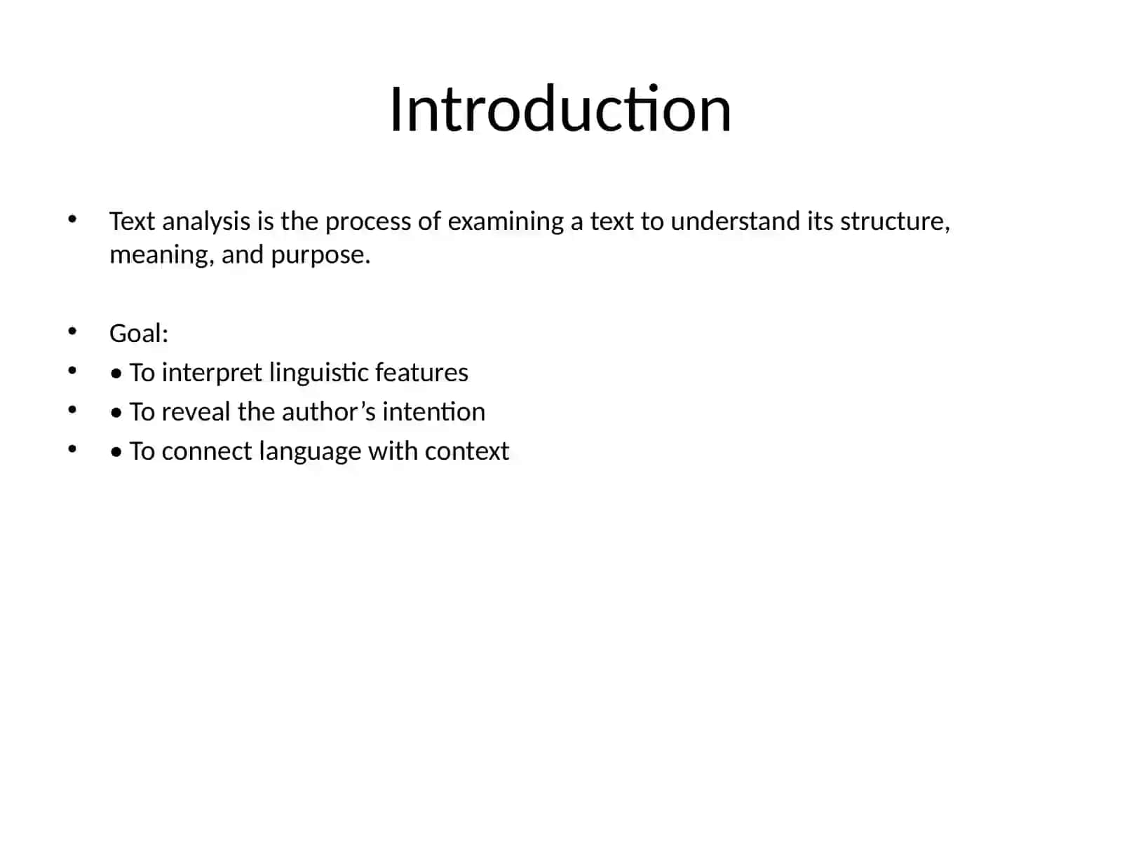 Text Analysis Methods in Linguistics 2