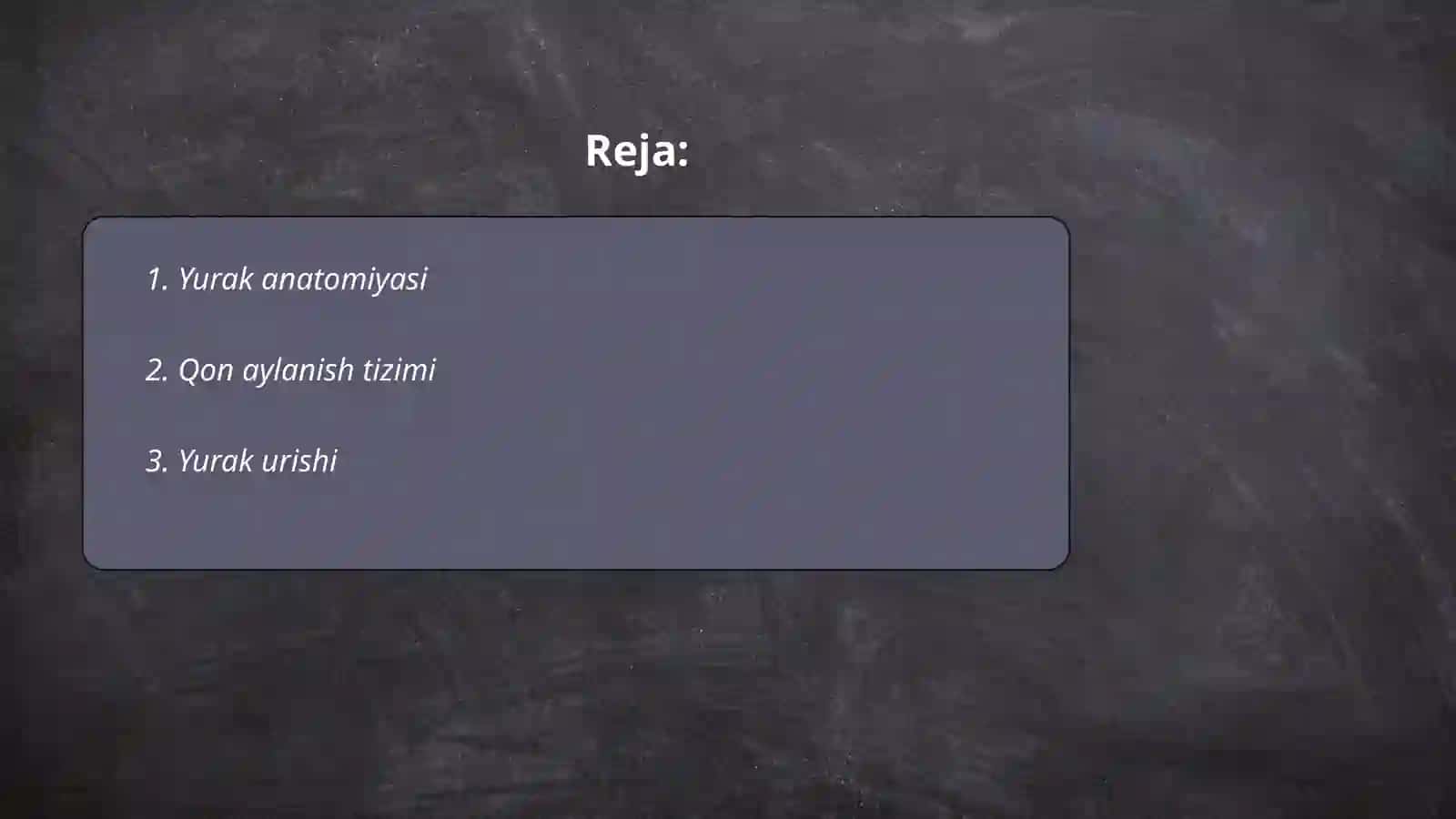 Yurak Qon Tomirlari 2