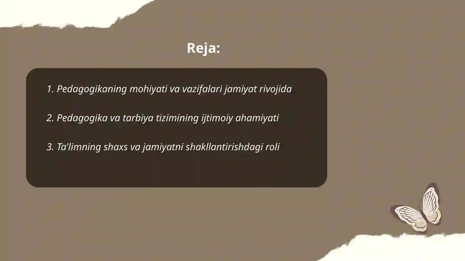 Pedagogikaning mohiyati 2