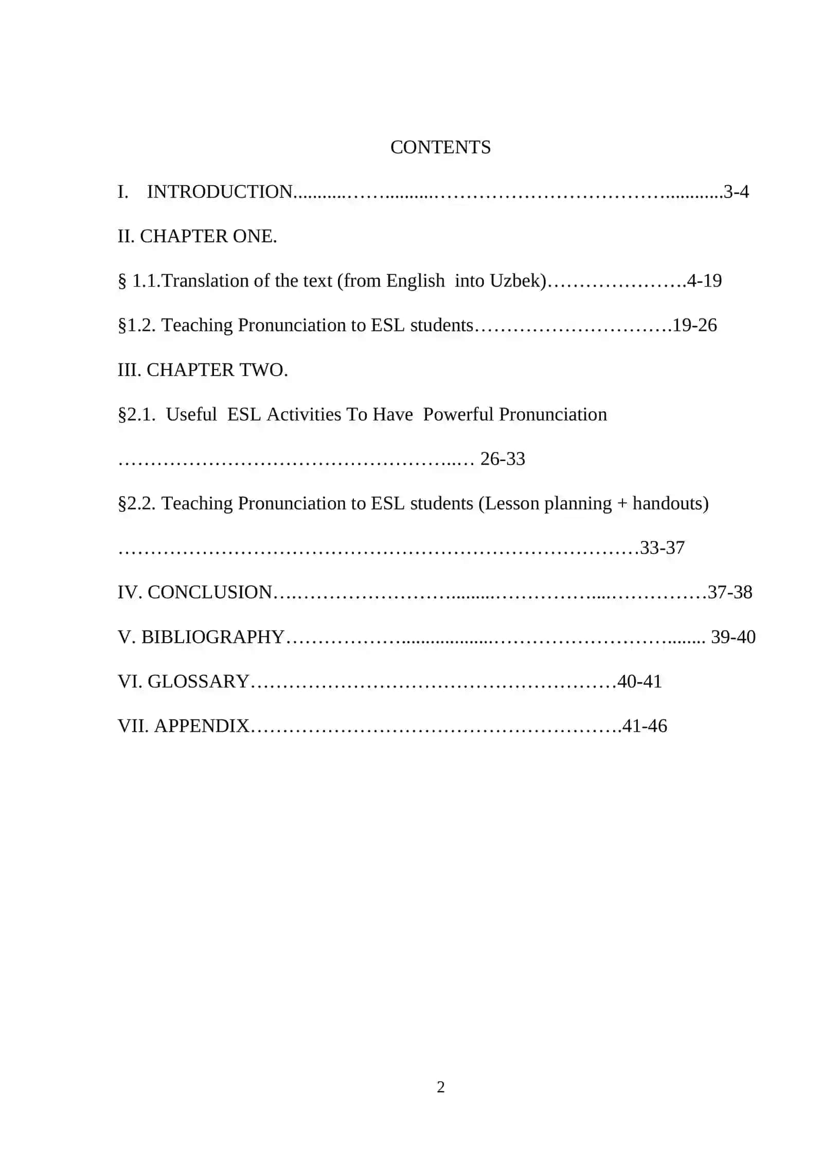 Teaching Pronunciation to ESL students 2