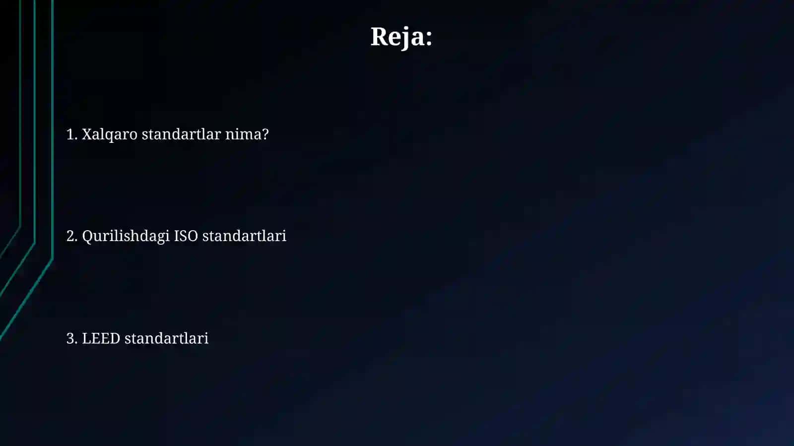 Xalqaro standartlar va sertifikatlar 2